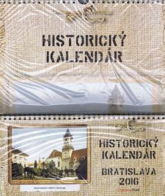 K-SET-Historický kalendár Bratislava 2016-stolový+nástenný