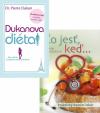 Dukanova diéta+Čo jesť, keď... Praktický domáci lekár-2  KOMPLET