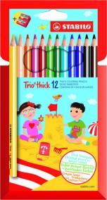 STABILO Trio thick - sada 12 ks