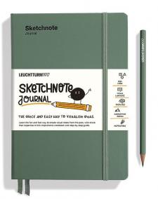 Sketchnote Journal Medium (A5), Olive