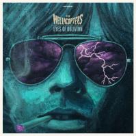 Hellacopters:  Eyes of Oblivion (Dark Green with Purple Ink Spot - Coloured)