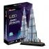 Puzzle 3D Burj Khalifa / led - 136 dílků