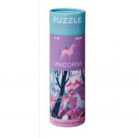 Puzzle + Posters: Unicorns/Puzzle + plakát: Jednorožec (100 dílků)