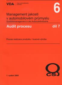 Management jakosti v automobilovém průmyslu VDA 6.7