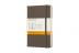 Moleskine: Zápisník tvrdý linkovaný hnědý S