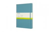 Moleskine: Zápisník tvrdý čistý modrozelený XL