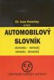 Automobilový slovník - slovensko-nemecký a nemecko-slovenský