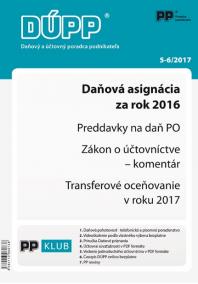 DUPP 5-6/2017 Daňová asignácia za rok 2016