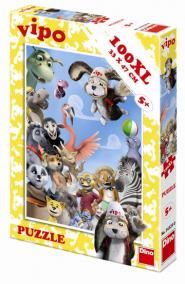 Vipo a přátelé - puzzle XL 100 dílků