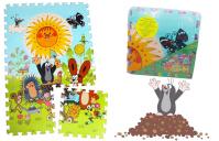 Pěnové puzzle Krtek 30x30 6ks