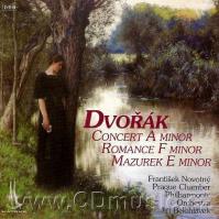Dvořák Antonín:  Koncert A Moll,Romance F Moll,Mazurek