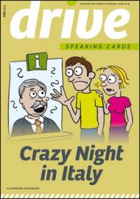 Drive Speaking Cards Crazy Night in Italy