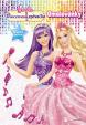 Barbie - Princezna a zpěvačka - Omalovánky se samolepkami