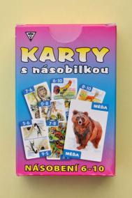 Karty s násobilkou - Násobení 6-10