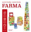 Naučné kostky/náučné kocky - Farma