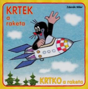 Krtek a raketa - omalovánka