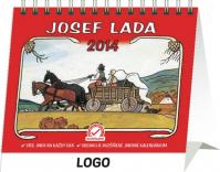 Kalendář 2014 - Josef Lada Praktik Na cestě - stolní