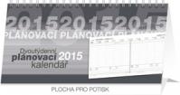 Dvoutýdenní plánovací kalendář - stolní kalendář 2015