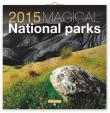 Kalendář 2015 - Magické národní parky Jakub Kasl - nástěnný (GB, DE, FR, IT, ES, NL)