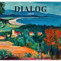 Kalendář nástěnný 2016 - Dialog - Krajiny v českém umění,  48 x 46 cm