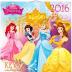 Kalendář nástěnný 2016 - W. D. Princezny, poznámkový  30 x 30 cm