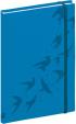 Diář 2016 - Tucson-Vivella speciál - Týdenní B6, středně modrá,  11 x 17 cm
