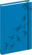 Diář 2016 - Tucson-Vivella speciál - Denní B6, středně modrá,  11 x 17 cm