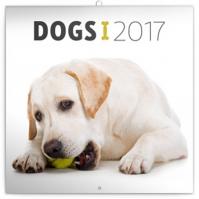 Kalendář poznámkový 2017 - Psi