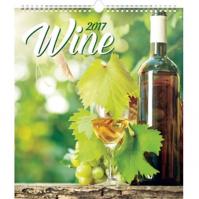 Kalendář nástěnný 2017 - Víno