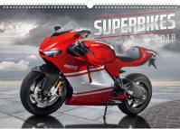 Kalendář nástěnný 2018 - Superbikes