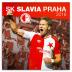 Kalendář poznámkový 2018 - SK Slavia Praha, 30 x 30 cm
