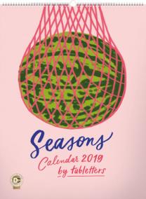 Kalendář nástěnný 2019 - Seasons – Studio Tabletters, 48 x 64 cm