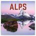 Kalendář poznámkový 2019 - Alpy, 30 x 30 cm