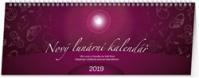 Kalendář stolní 2019  - Nový lunární kalendář, 33 x 12,5 cm