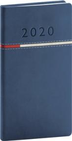 Kapesní diář Tomy modročervený 2020 9 x 15,5 cm