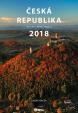 Kalendář nástěnný 2018 - Česká republika - letecky/střední formát