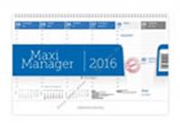 Kalendář stolní 2016 - Maximanager modrý