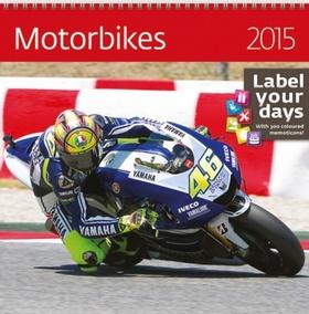 Motorbikes - nástěnný kalendář 2015