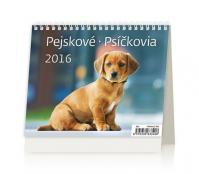 Kalendář stolní 2016 - MiniMax - Pejskové