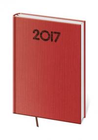 Diář 2017 - Madeira/týdenní A5 červená