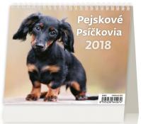 Kalendář stolní 2018 - MiniMax/Pejskové