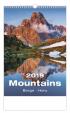 Kalendář nástěnný 2019 - Mountains/Berge/Hory