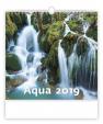 Kalendář nástěnný 2019 - Aqua
