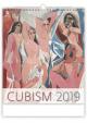 Kalendář nástěnný 2019 - Cubism