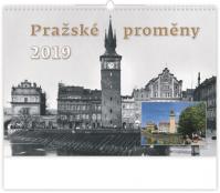 Kalendář nástěnný 2019 - Pražské proměny