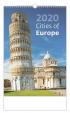 Kalendář nástěnný 2020 - Cities of Europe