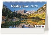 Kalendář stolní 2020 - Výšky hor
