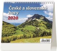 Kalendář stolní 2020 - Minimax České a slovenské hory