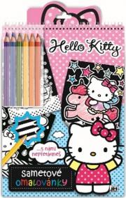 Hello Kitty 2 - Sametové omalovánky