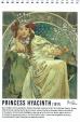 Spirálový blok Alfons Mucha - Princezna, linkovaný
